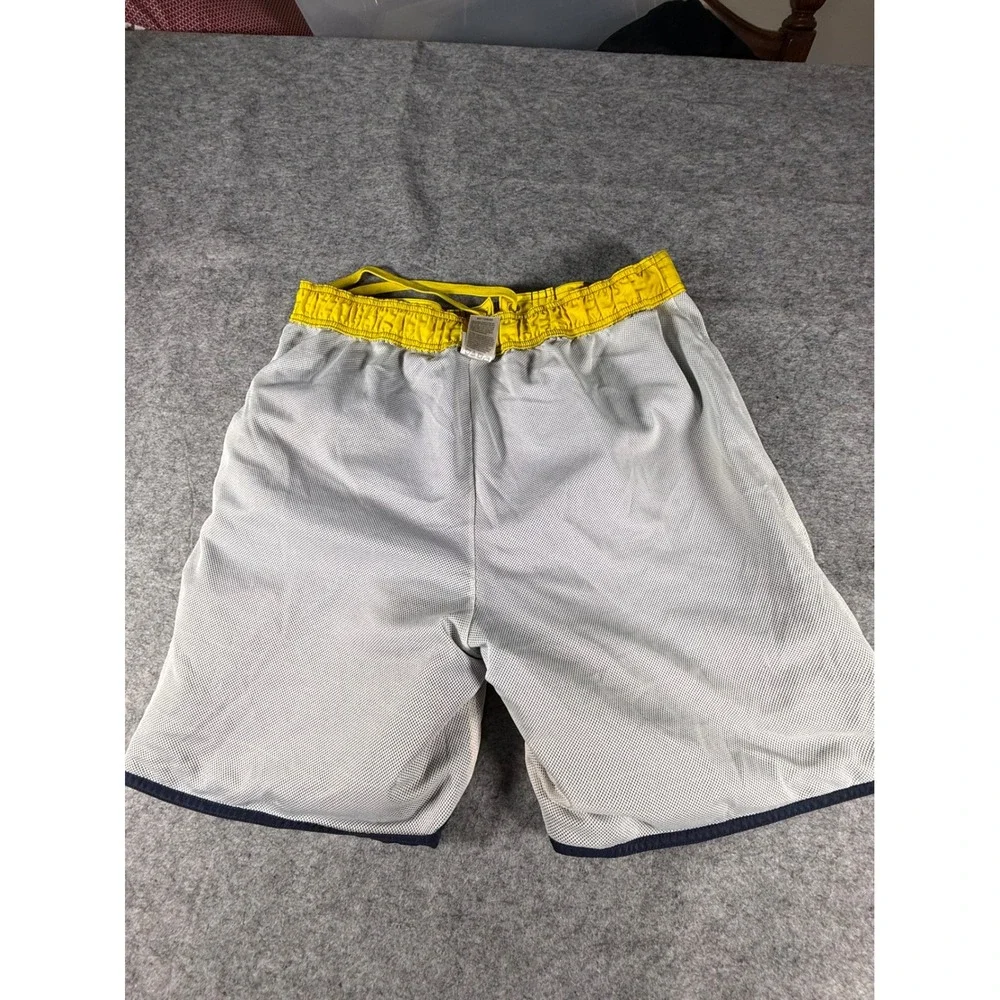 Knights Apparel Michigan Wolverines Swim Trunks Mens LG Navy Blue Board Shorts
